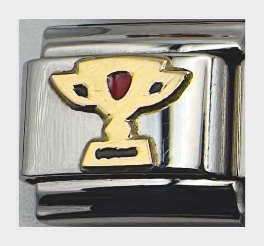 Vintage Boxing Trophy Italian Charm